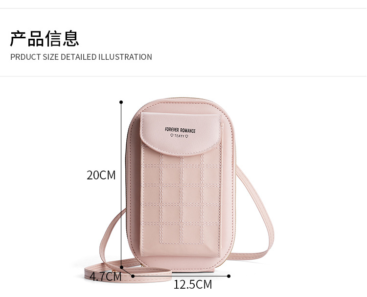 The 2023 new Korean version multi-functional, simple and casual crossbody handbag for women is mini pic 10