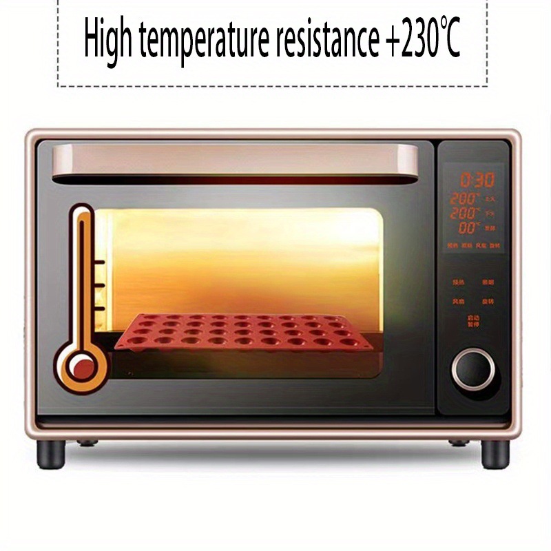 婴幼儿辅食模 硅胶材质36小半圆形烘焙蛋糕模具 DIY巧克力布丁 圣诞模具 详情4