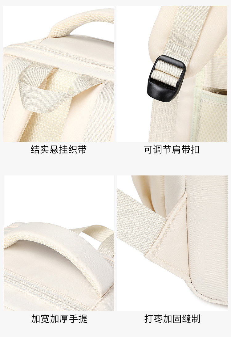 跨境电脑背包通用出差旅行大容量多功能防水干湿分离收纳学生书包详情23