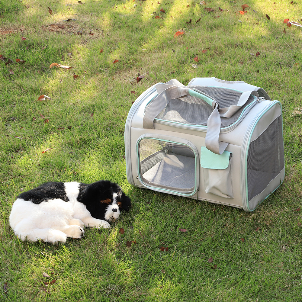 Rongka Pet Cross-border Cat Bag, Breathable Pet Backpack, Cat and Dog Pet Bag, Breathable Hand-held Pet Travel Bag pic 8