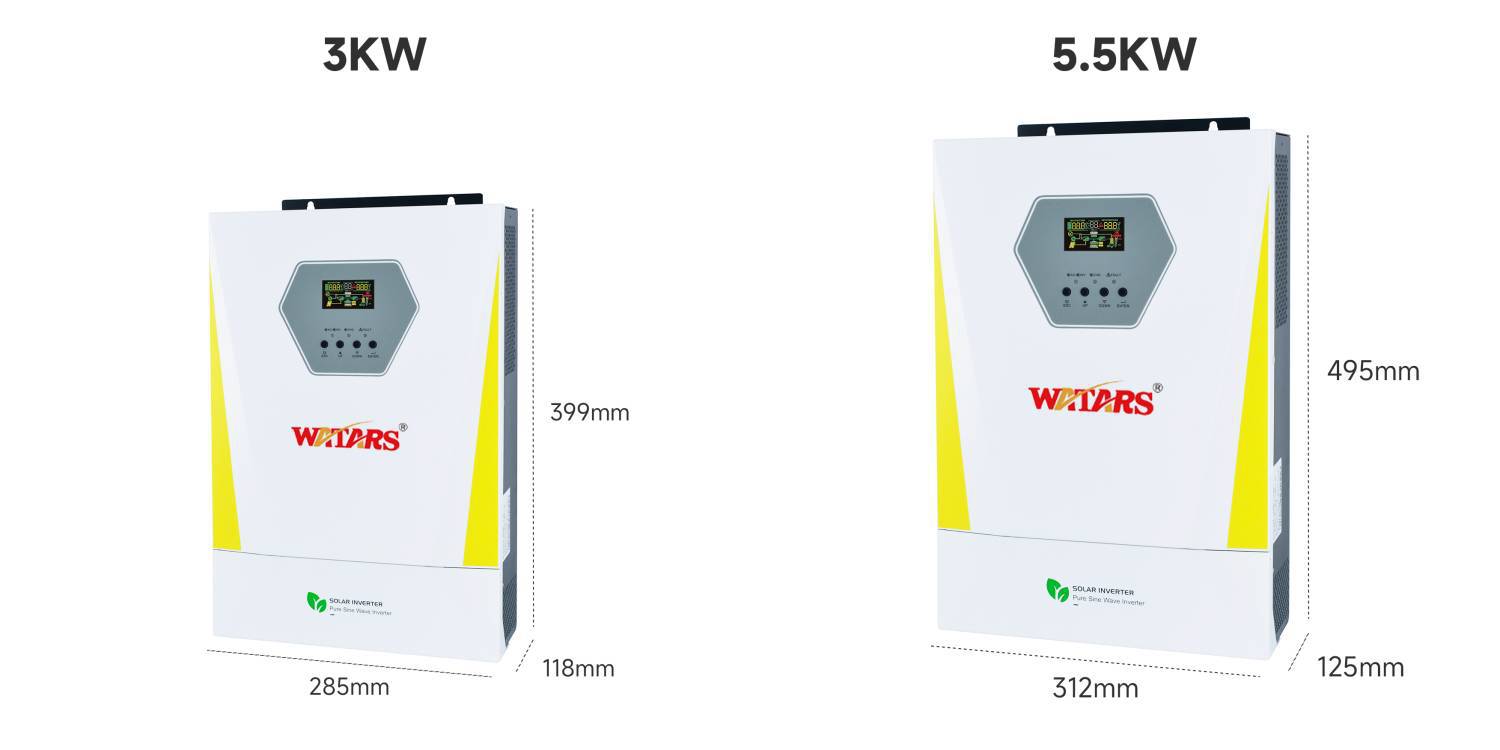 High-power pure wave inverter, photovoltaic power generation system inverter, solar energy storage high-frequency reverse control integrated machine pic 2