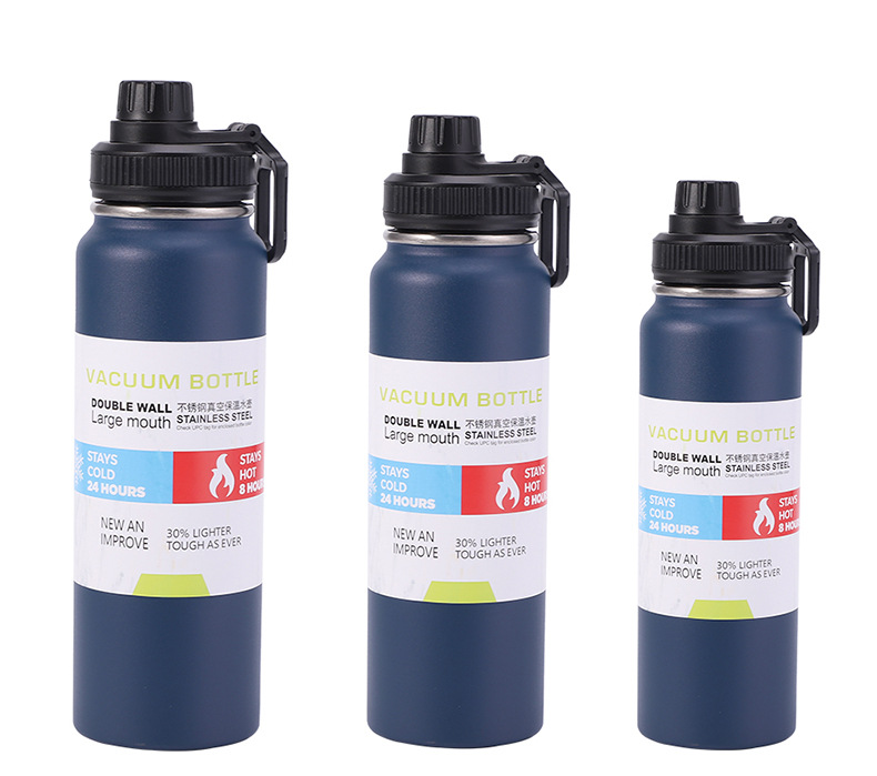 跨境直饮大容量304不锈钢双层户外登山运动水壶旅游水壶便携水杯详情15