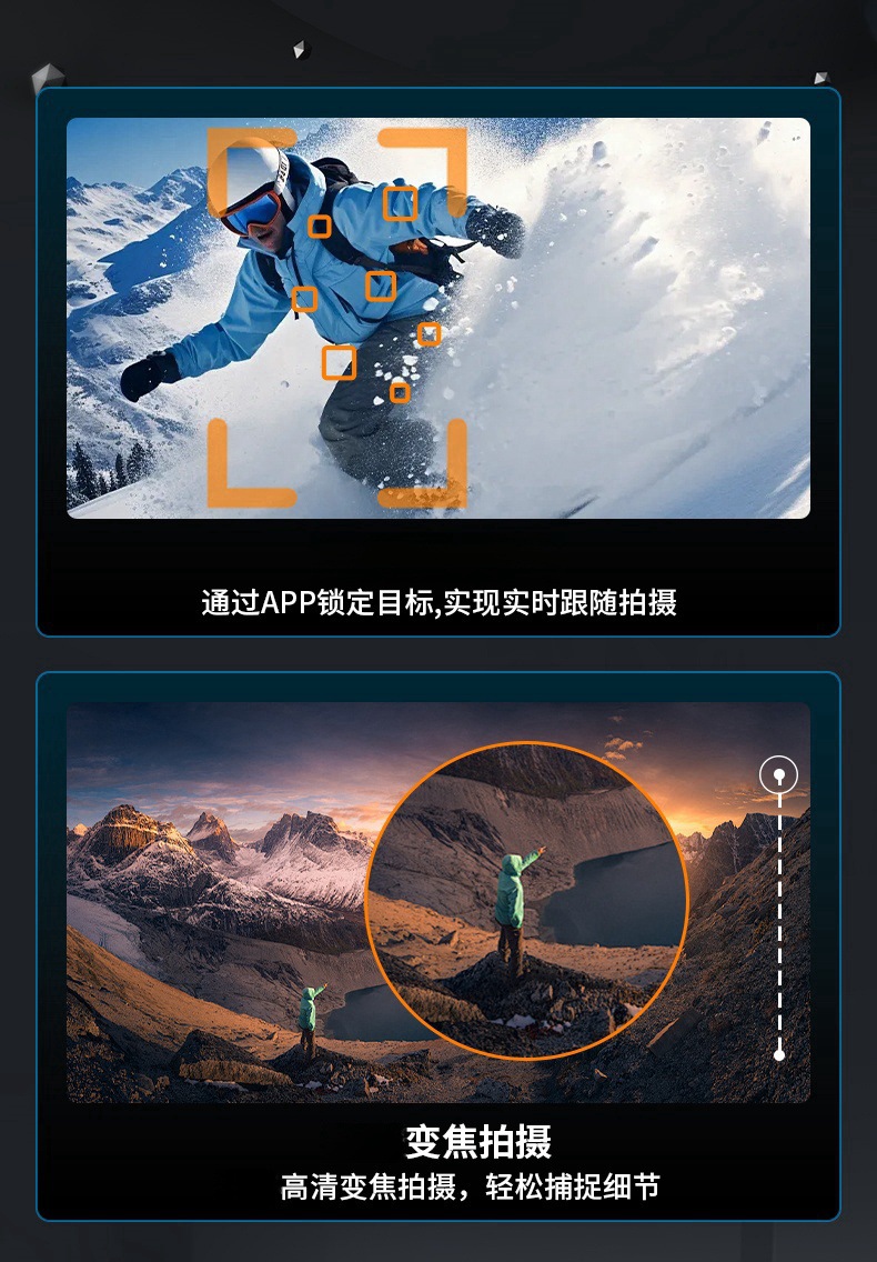 JS39跨境新品无人机带一键返航无刷电机高清屏幕航拍遥控飞机玩具详情6