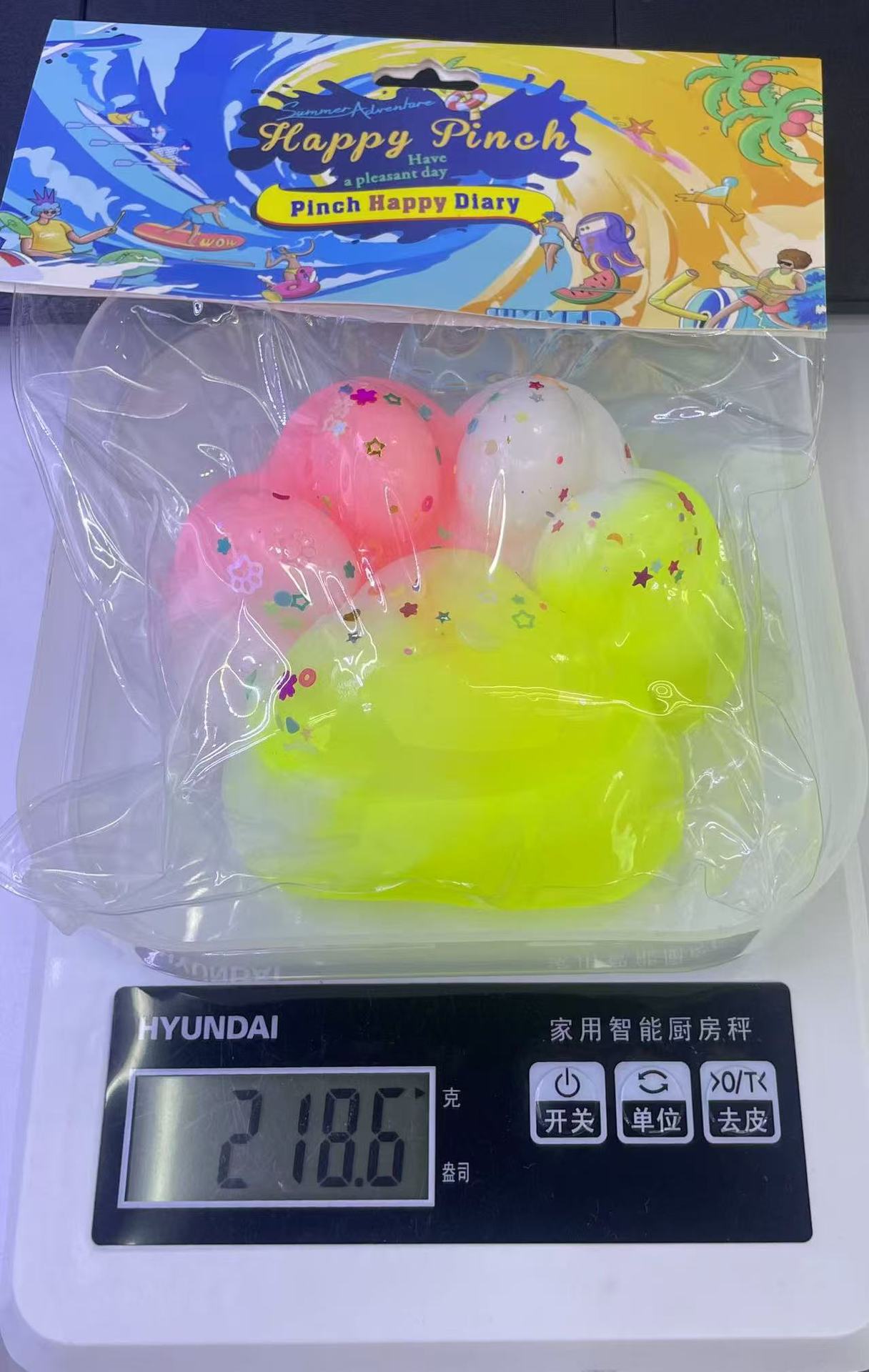 Release and Squeeze the 220g three-color big cat paw creative cartoon simulation cat paw toy from Le Ka Tou, new cross-border wholesale pic 6