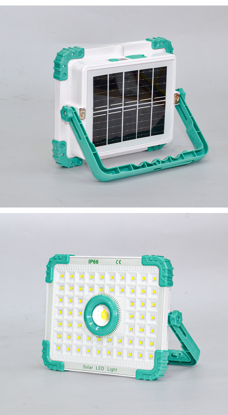 New solar floodlight, portable lamp, outdoor camping lamp, ultra-bright portable household mobile emergency lighting bulb pic 28