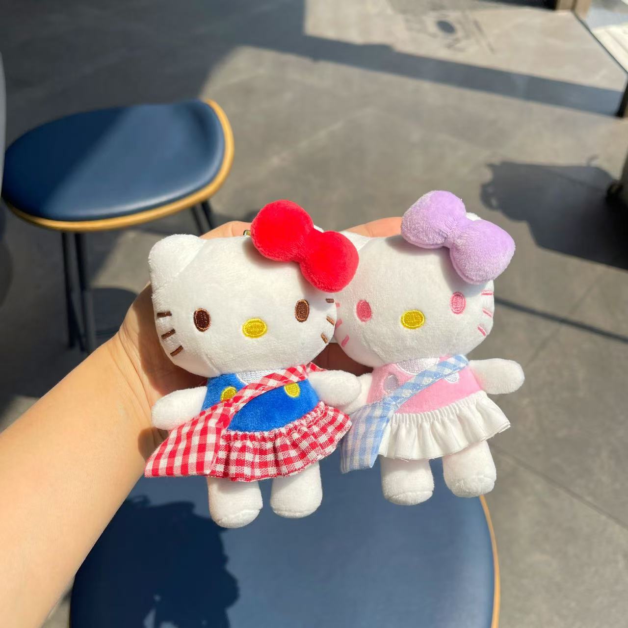 正版hellokitty毛绒玩偶钥匙扣挂饰经典凯蒂猫包包挂件送女友礼物详情20