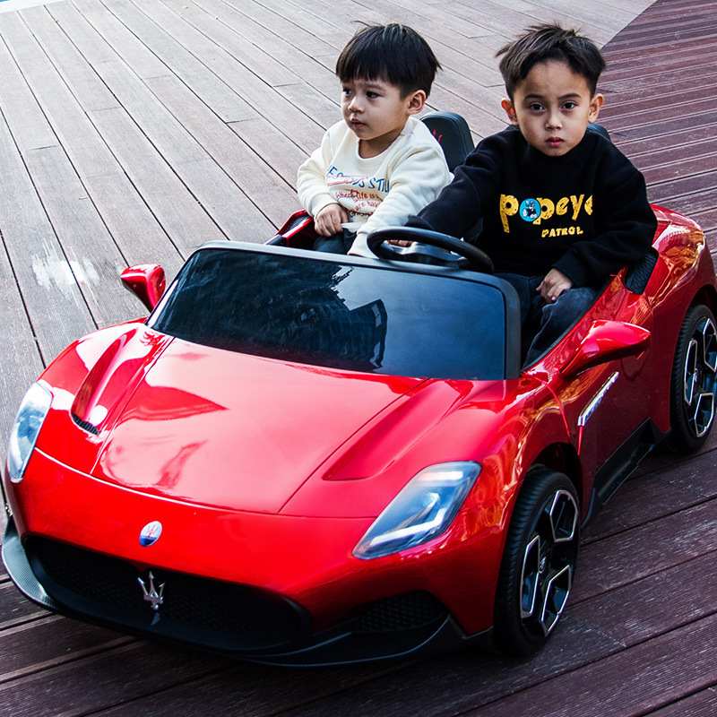 玛莎正版拉蒂MC20双座儿童电动车四轮宝贝玩具车可坐双人儿童电动详情3