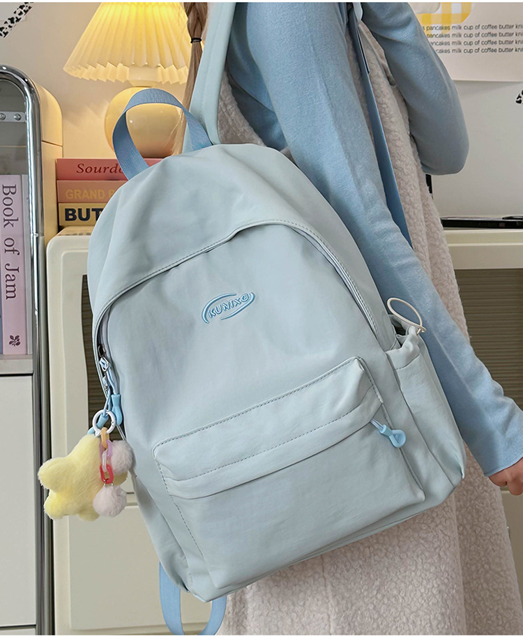 日系ins休闲校园小书包女高中大学生初中女生双肩包轻便旅游背包详情20