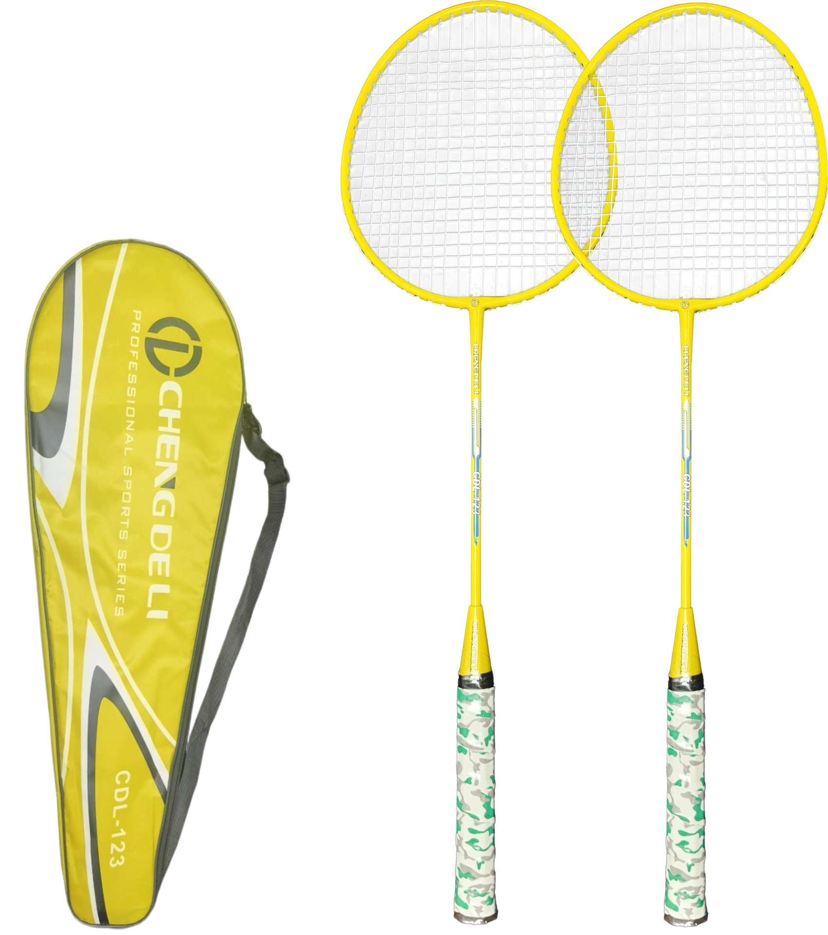 耐打连体羽毛球拍成人儿童训练比赛双拍套装运动户外网球用品详情7