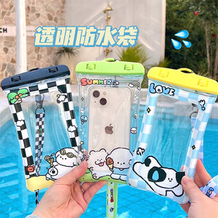 新款涂鸦小猫自粘袋小卡自封袋打包出卡礼品袋高颜值opp袋透明袋详情23