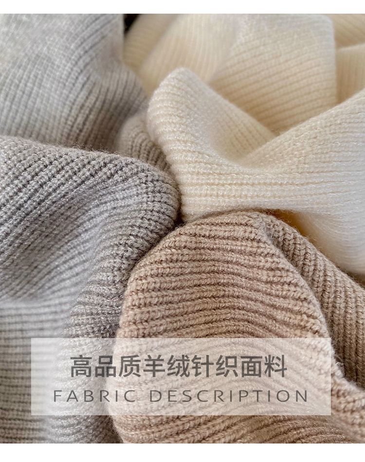 针织打底衫女早春今年流行的漂亮内搭半高领毛衣修身长袖中领上衣详情4