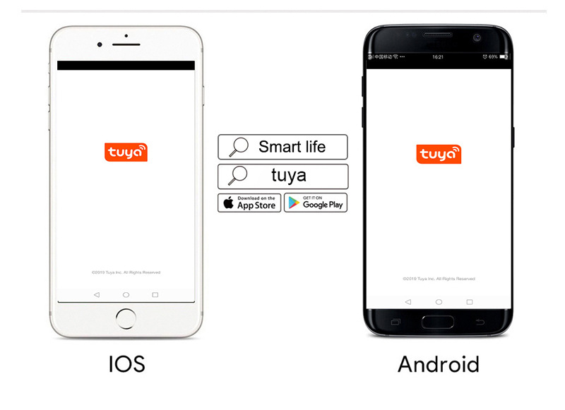 European-style graffiti smart touch switch remote control smart WiFi voice control 20A high-power water heater switch pic 10