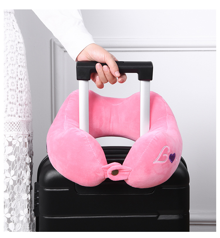 PP cotton hump U-shaped pillow, student and adult travel portable neck support pillow, office nap and midday rest pillow, cervical vertebrae pic 8