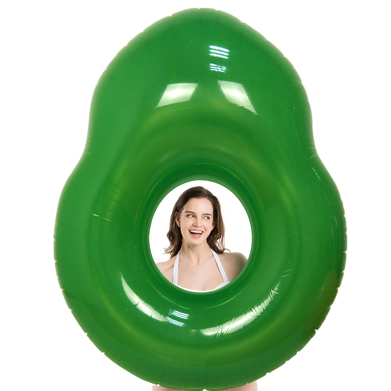 牛油果浮排成人泳圈充气浮床成人水上躺椅充气球牛油果躺椅游泳圈详情3