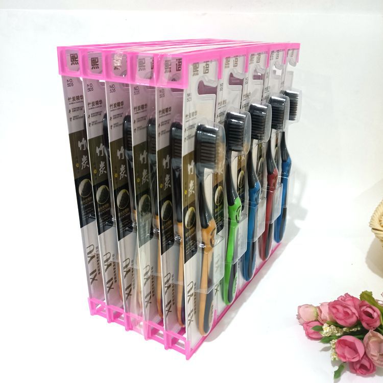 【 Zone 2-12 】 Xiyu 505 Toothbrush 30 per board 300 per box 505 Soft-bristled Adult Toothbrush for toiletry and brushing, hotel, home and supermarket supply Toothbrushes, bulk toothbrushes pic 2