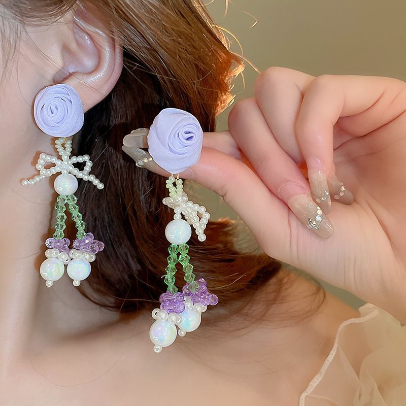 Silver needle Yiwu accessories wholesale, street stall, night market supply, live-streaming bestsellers, Xiaohongshu ear stud accessories factory, female pic 41
