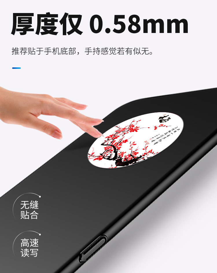 icid 2-in-1 composite card dual-frequency access control card with ultra-thin CUID+T5577nfc replicable erasable patch pic 16