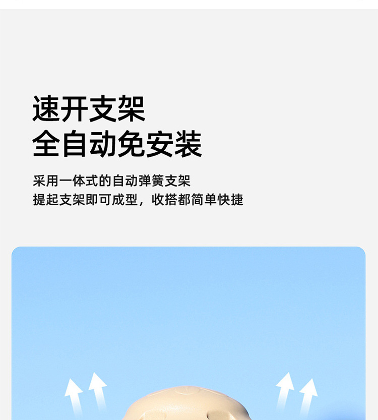 Black rubber tent and canopy two-in-one outdoor camping folding portable camping rainproof overnight, fully automatic for 3-4 people pic 4