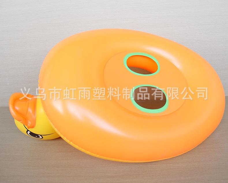 夏季批发黄鸭儿童游泳圈 加厚动物游泳坐圈座圈PVC鸭子游泳圈混批详情15