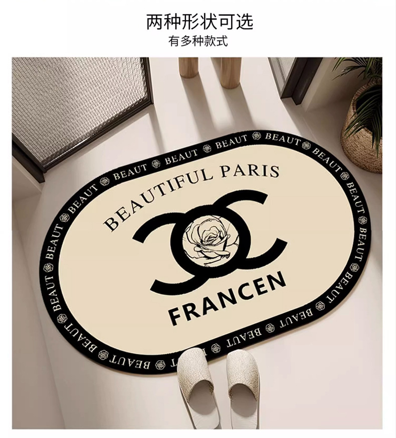 浴室吸水地垫卫生间门口硅藻泥门垫洗手间厕所防滑脚垫子卫浴地毯详情18
