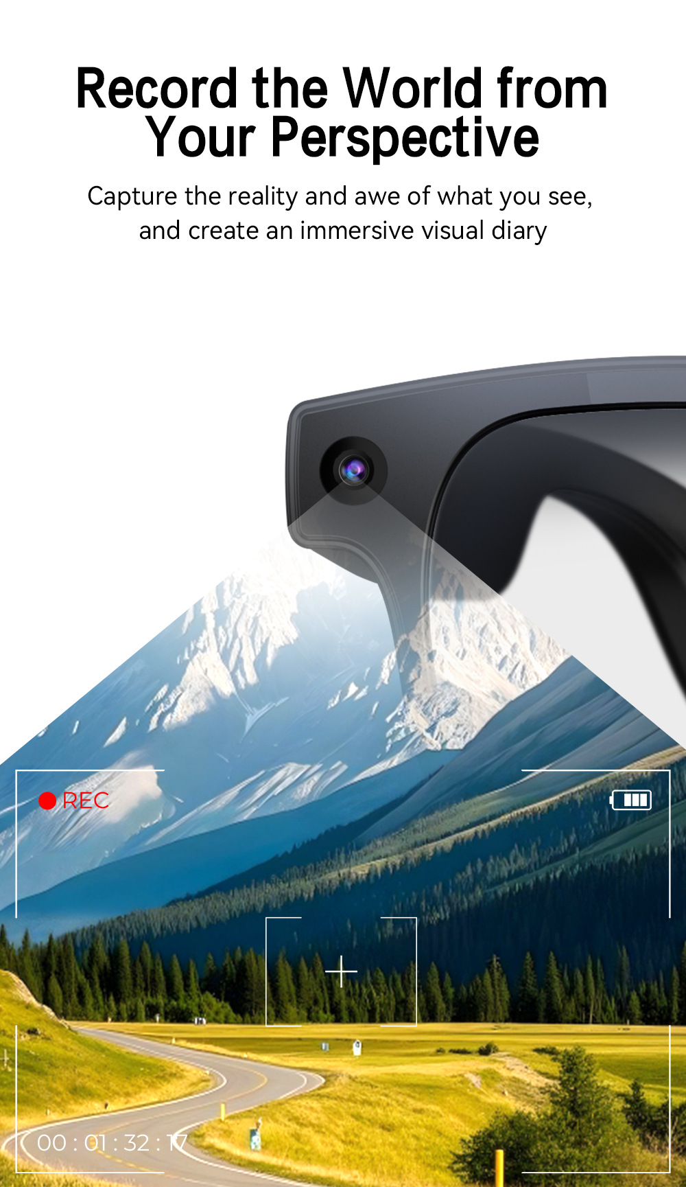 The cross-border G2 smart glasses feature 8-megapixel anti-shake for taking photos and videos, listening to music, cycling, Bluetooth, and real-time translation pic 6