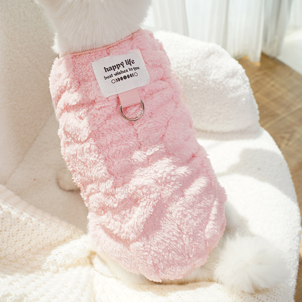 Ropa para perros invierno teddy by bears pomerania small dog mascotas otoño invierno plus peluche tracción peluche suministros para gatos pic 13