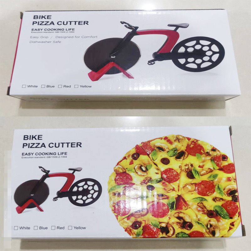 山地车形状自行车披萨刀 单轮pizza比萨切割分切器 介饼器薄饼轮 烘焙厨房必备工具详情13