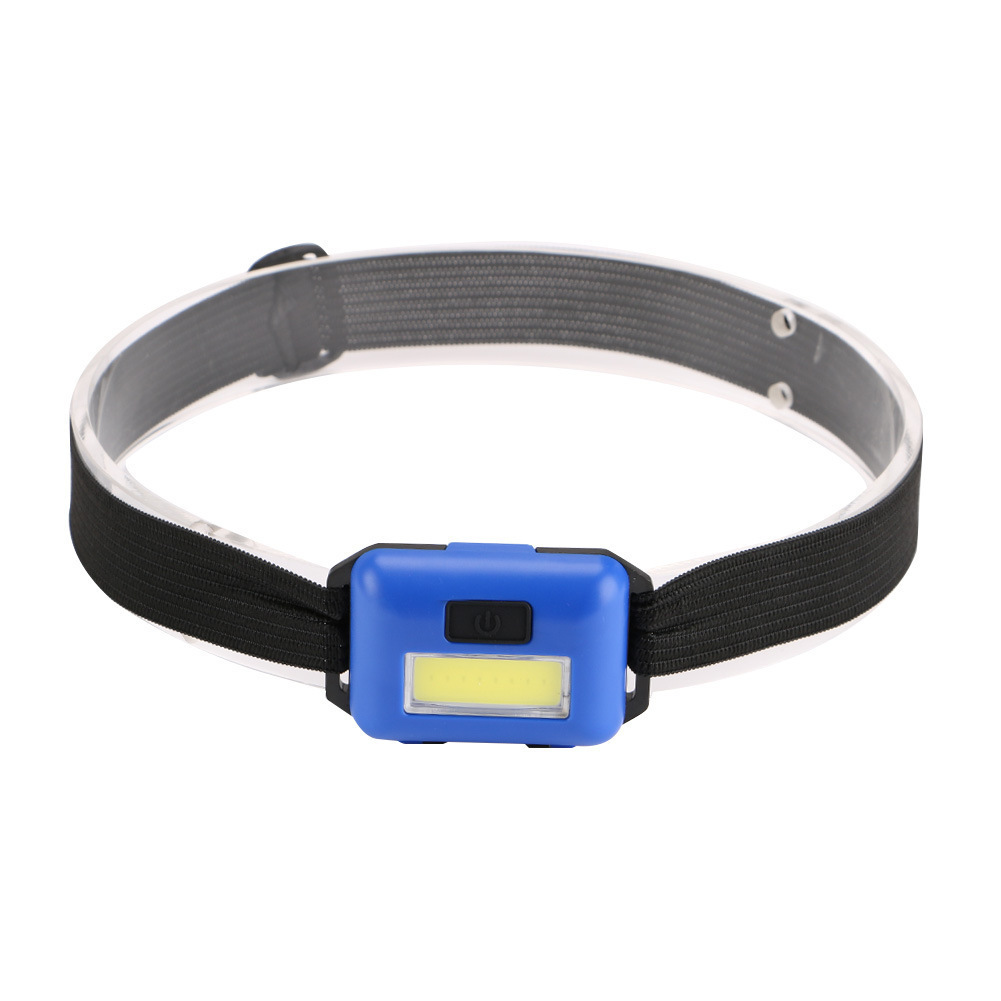 Cross-border COB headlamp LED outdoor lighting integrated lamp 3AAA mini head-mounted flashlight strong head lamp pic 6