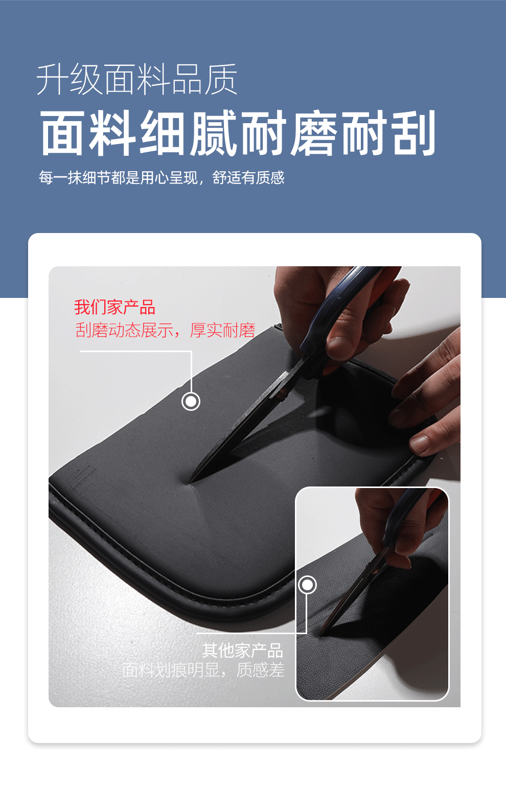 跨境亚马逊全包围全皮四季汽车坐垫夏季座椅套纳帕软皮通用款坐垫详情15