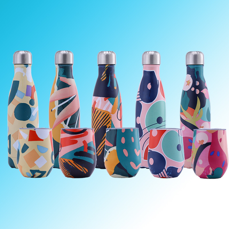 外贸专供304不锈钢创意保温杯可乐瓶蛋壳杯乐途运动瓶男女水杯2详情11