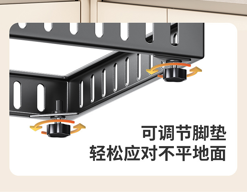 洗碗池下水槽可调节放锅具盖收纳多层双边跨境家用厨房台面置物架详情24