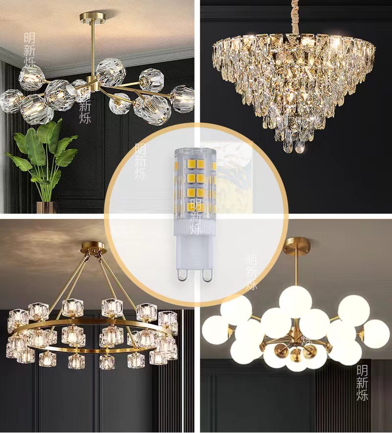 厂家g9灯泡无频闪 3W5W12瓦18瓦220V110v高亮陶瓷led玉米插泡跨境详情10