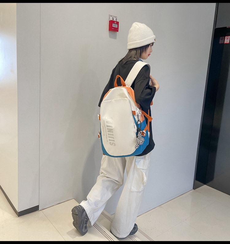 日系ins学院风中学生书包女生时尚耐磨电脑背包韩版大容量双肩包详情13