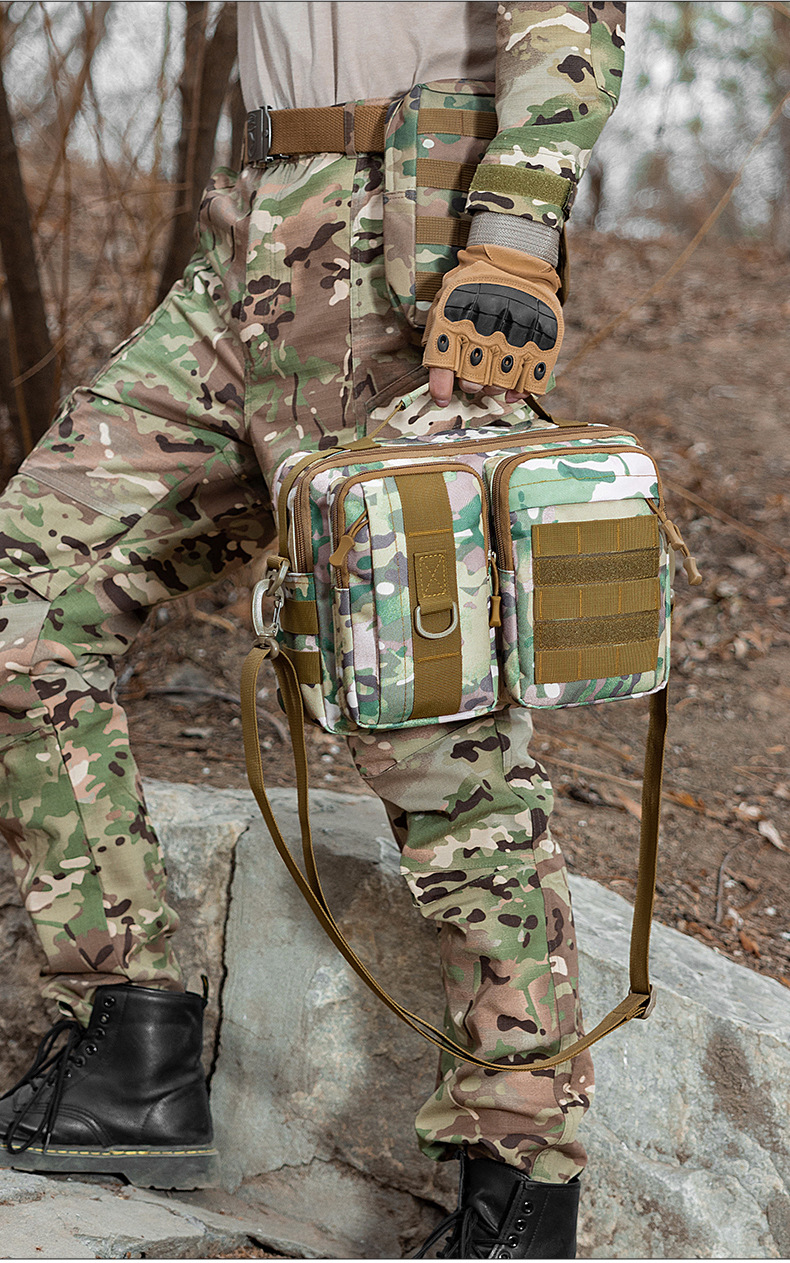New commuter bags, multi-functional camouflage crossbody bags, outdoor sports lightweight single-shoulder bags, and travel lull bags pic 6
