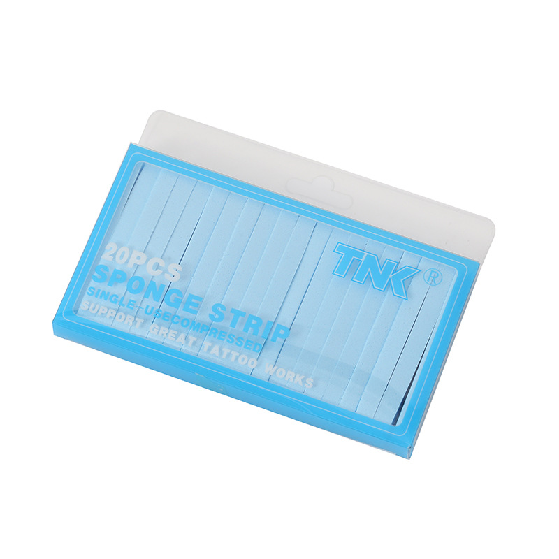 2025 New model of sponge strips for compression needles, disposable absorbent cleaning cotton, tattoo and tattoo wiping consumables pic 5