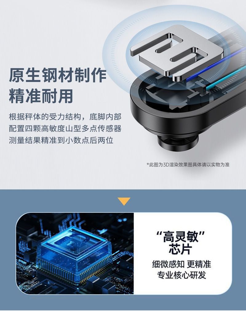 The electronic weight scale for body fat is highly accurate and precise. It is specially designed for use in adult student dormitories for charging and weight loss for girls pic 21