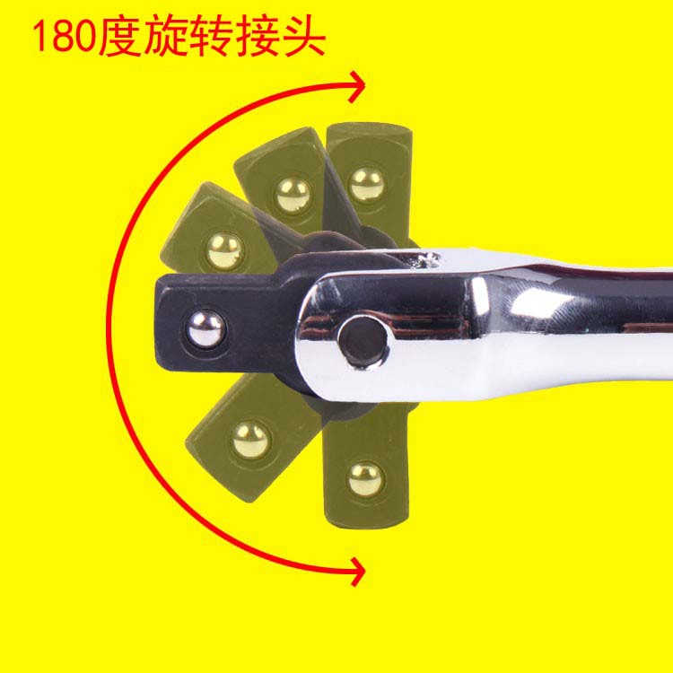 F-bar wrench, 180-degree turn handle, 1/2 joint socket connection rod, 15-inch and 18-inch manual wrench hexagon key pic 7