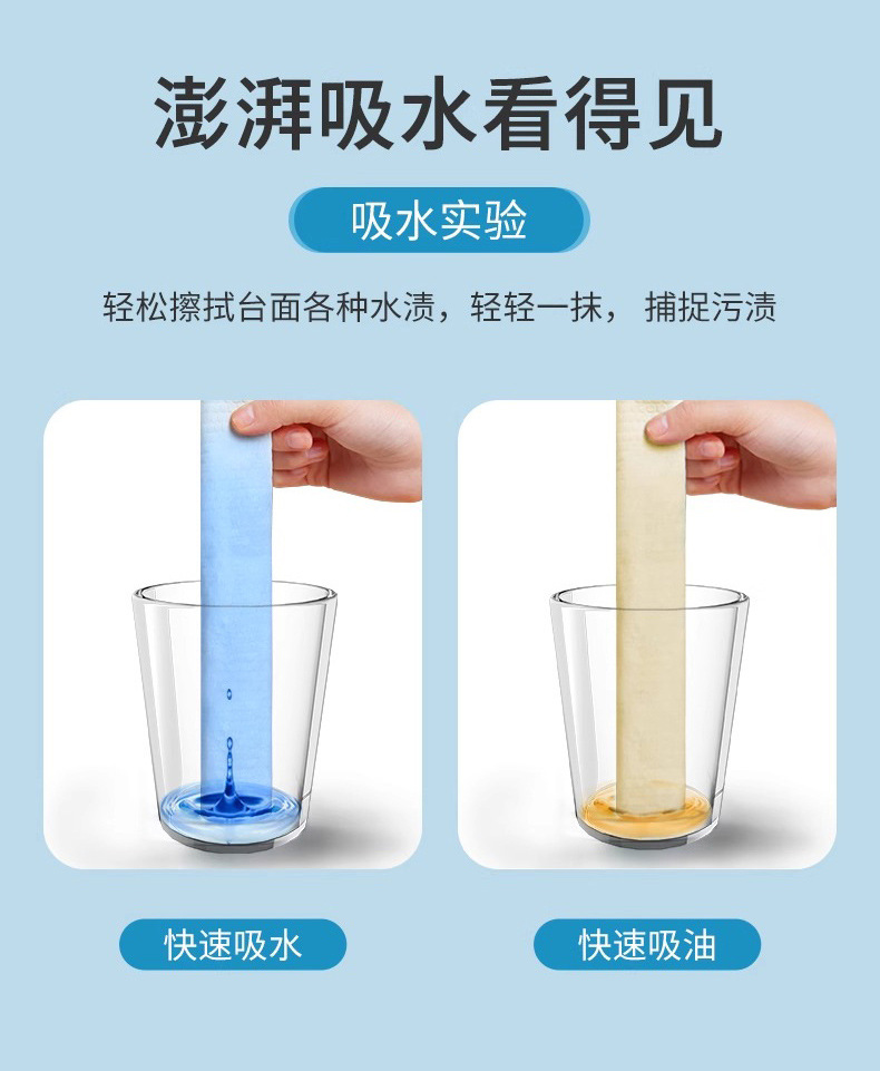 厨房清洁布悬挂式一次性懒人抹布加厚吸油吸水大包抽取洗碗巾批发详情9