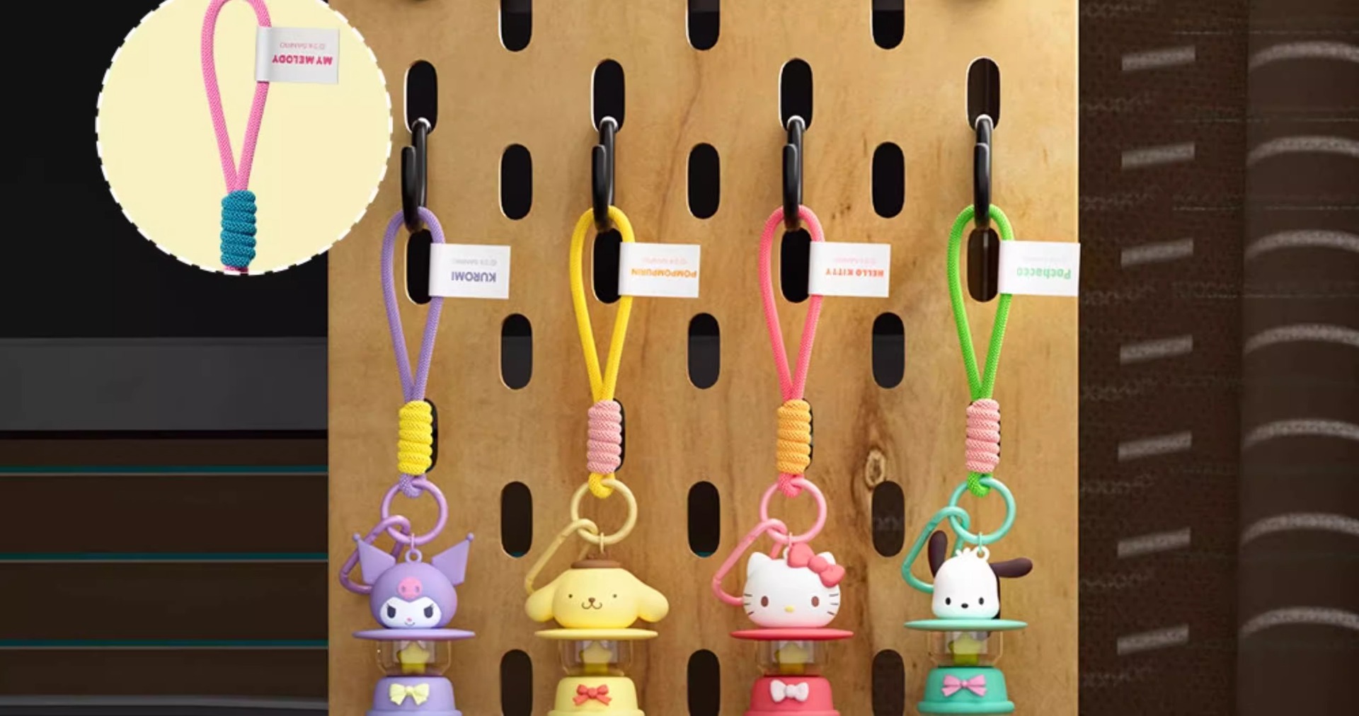 三丽鸥挂件正版煤油小夜灯可爱少女心包挂潮玩创意小夜灯圣诞礼物详情7