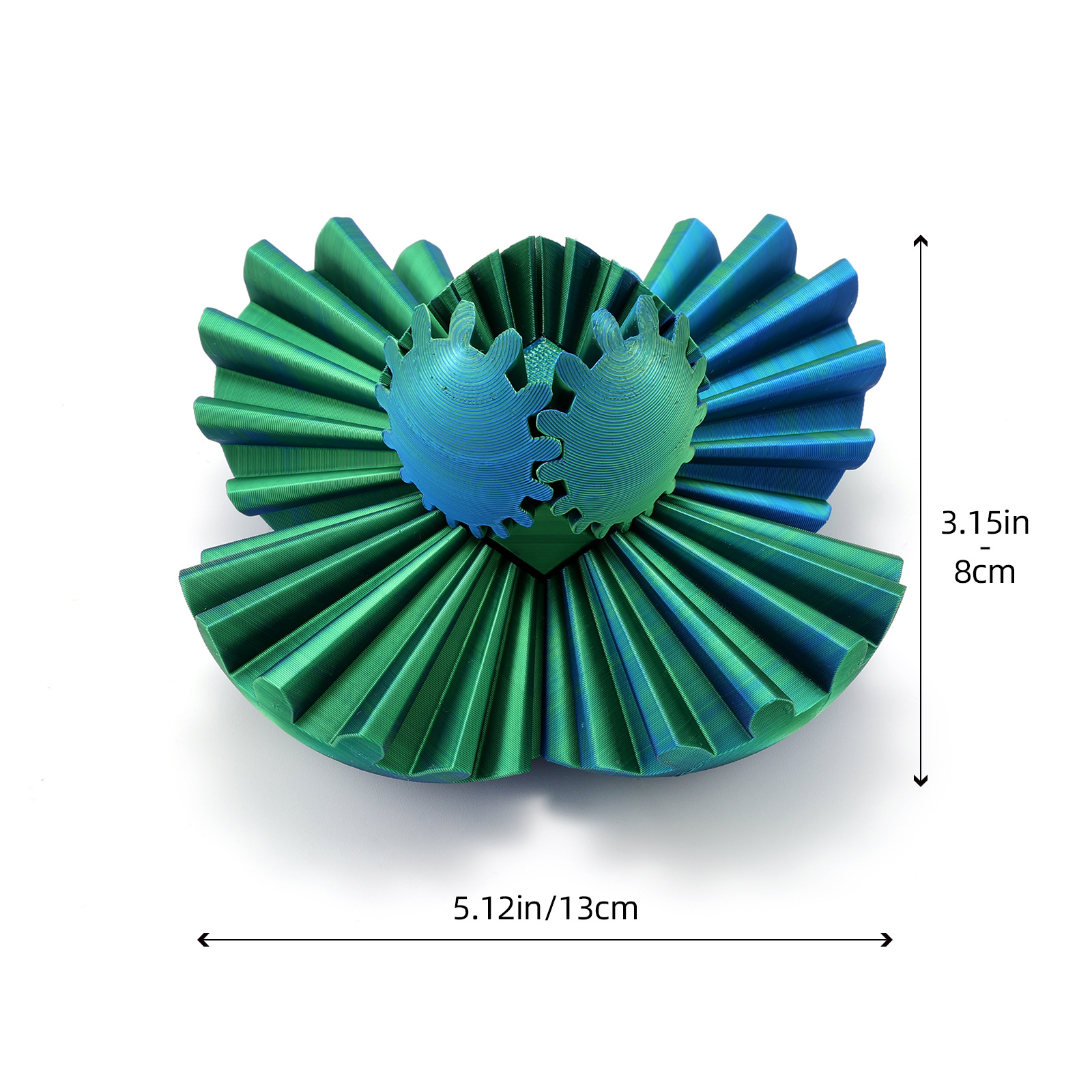 Explosivo creativo engranaje bola giratoria 3d impresión juguete Gear Ball Spin Ball puzzle modelo juguete pic 9