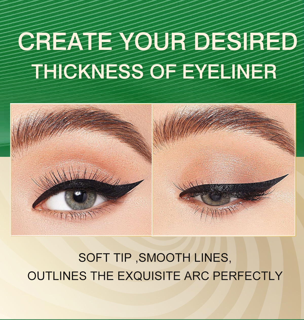 Cross-border exclusive bob eyeliner liquid pen, quick-drying, waterproof, long-lasting, non-smudging, natural and smooth, extremely fine eyeliner for the eyes pic 4