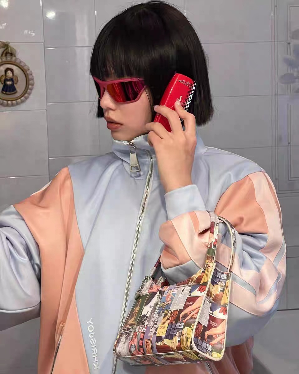 酷女凹造型方框时髦街拍ins网红同款太阳眼镜 中性墨镜新款太阳镜详情3