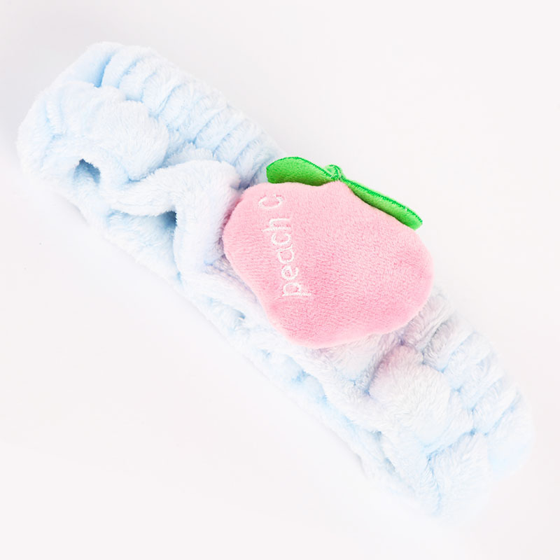 水果系列发带 萌宠可爱洗脸洗漱化妆简约束发带发箍详情5