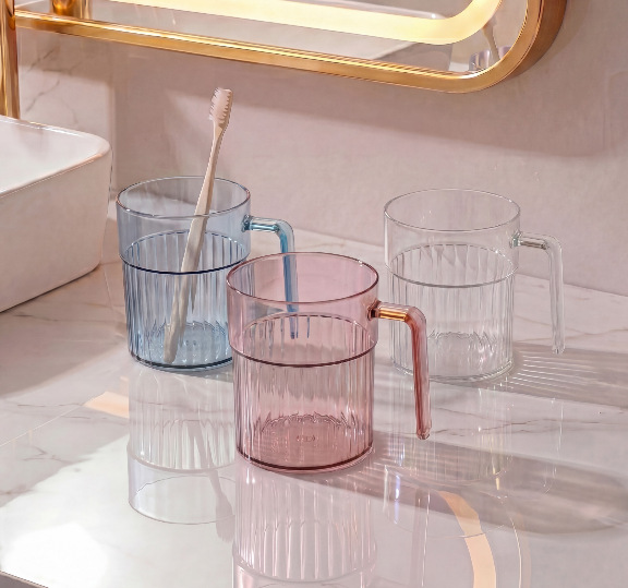 New household school supplies for students: mouthwash cup, mouth cup, brushing cup, cleaning water cup, high appearance level pic 6