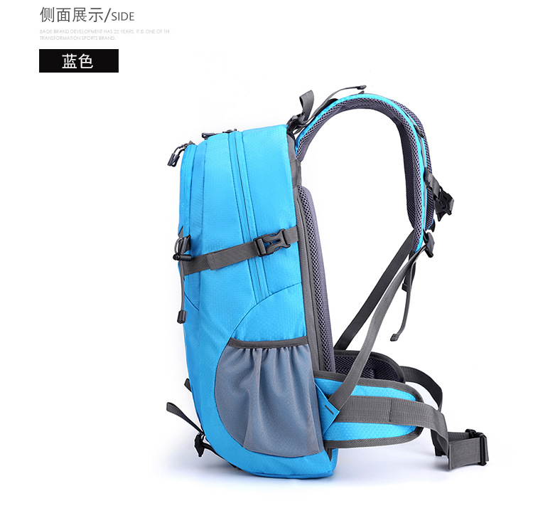 户外大容量登山包耐磨旅行包干湿分离隔层徒步男双肩包气垫背带详情28