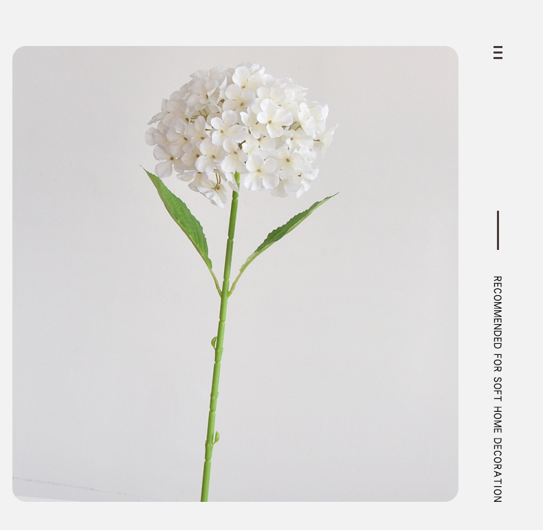 仿真绣球花高档婚庆婚礼布置路引摄影道具3D打印贝拉安娜绣球假花详情22