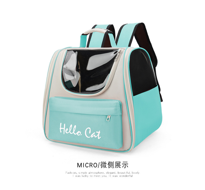 Pet bag water repellent for cats going out, fashionable and versatile backpack, space capsule for cats and dogs pic 23