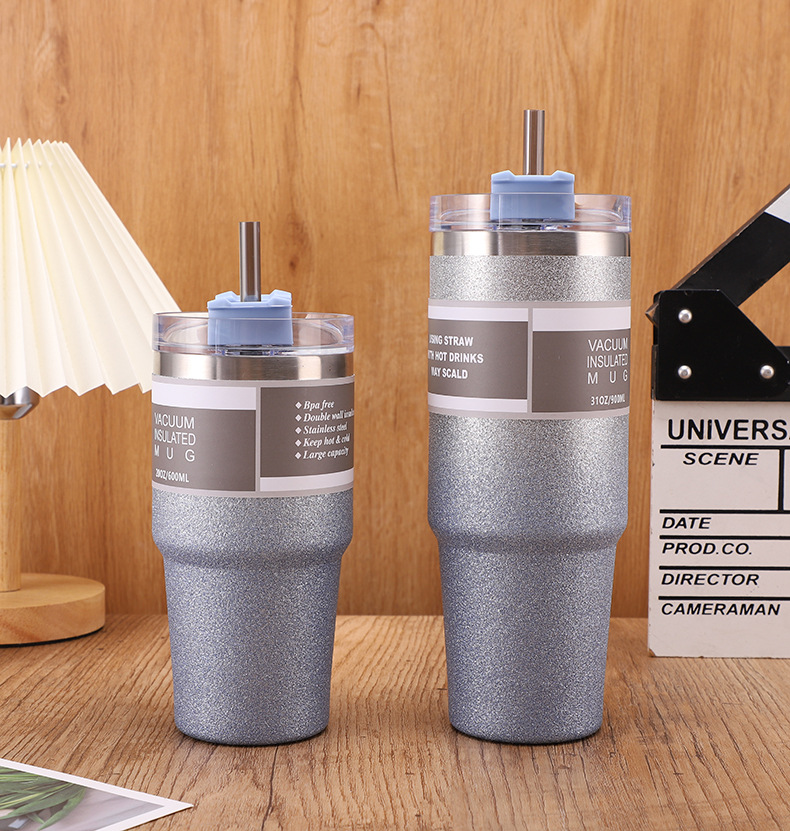 跨境钻石漆冰霸杯保温杯30OZ咖啡杯20OZ不锈钢啤酒杯外贸车载杯详情13