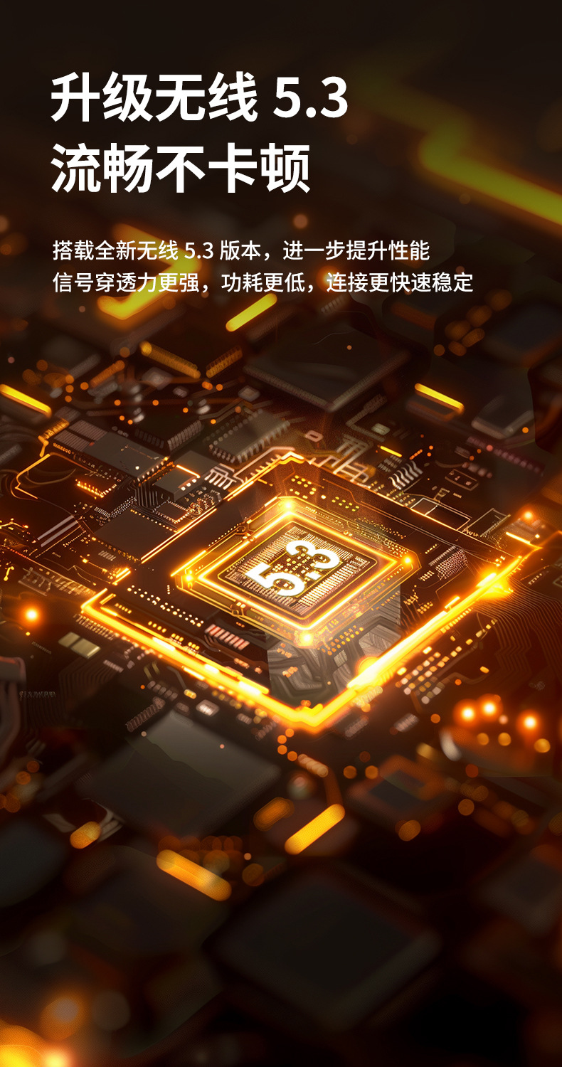 新款无线蓝牙音箱户外防水便携式超重低音炮带RGB灯音响手提音响详情11