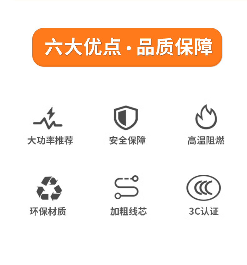 国标二插八字尾电源线2孔2插电器连接线音响打印机纯铜8字电源线详情2